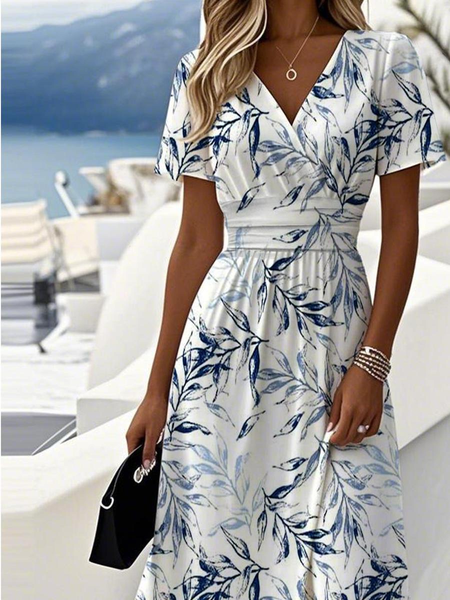 Lilibeth - בריזה בגינה שמלת מידי