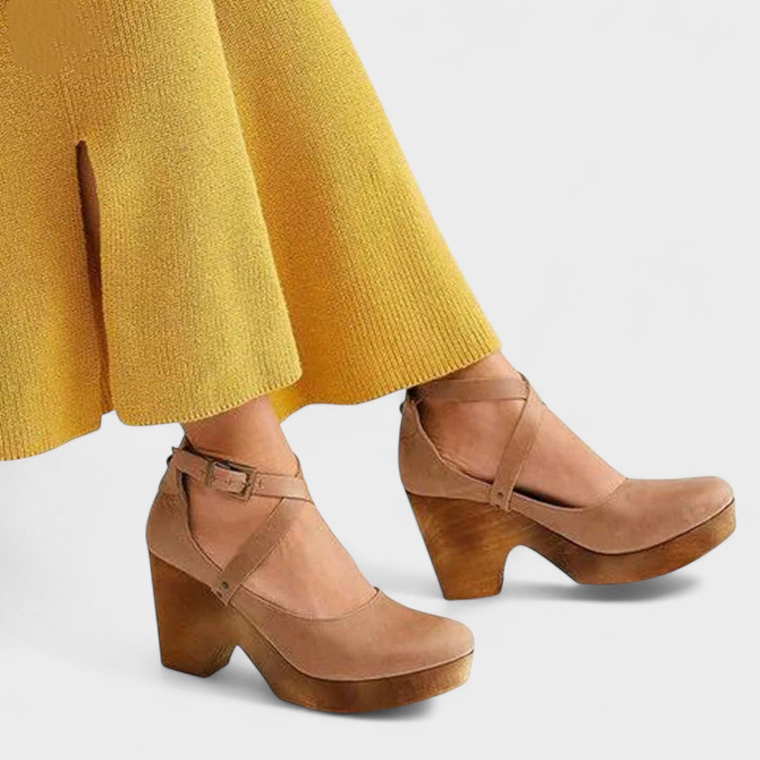 Orsola - סנדל אורטופדי עם עקב גבוה