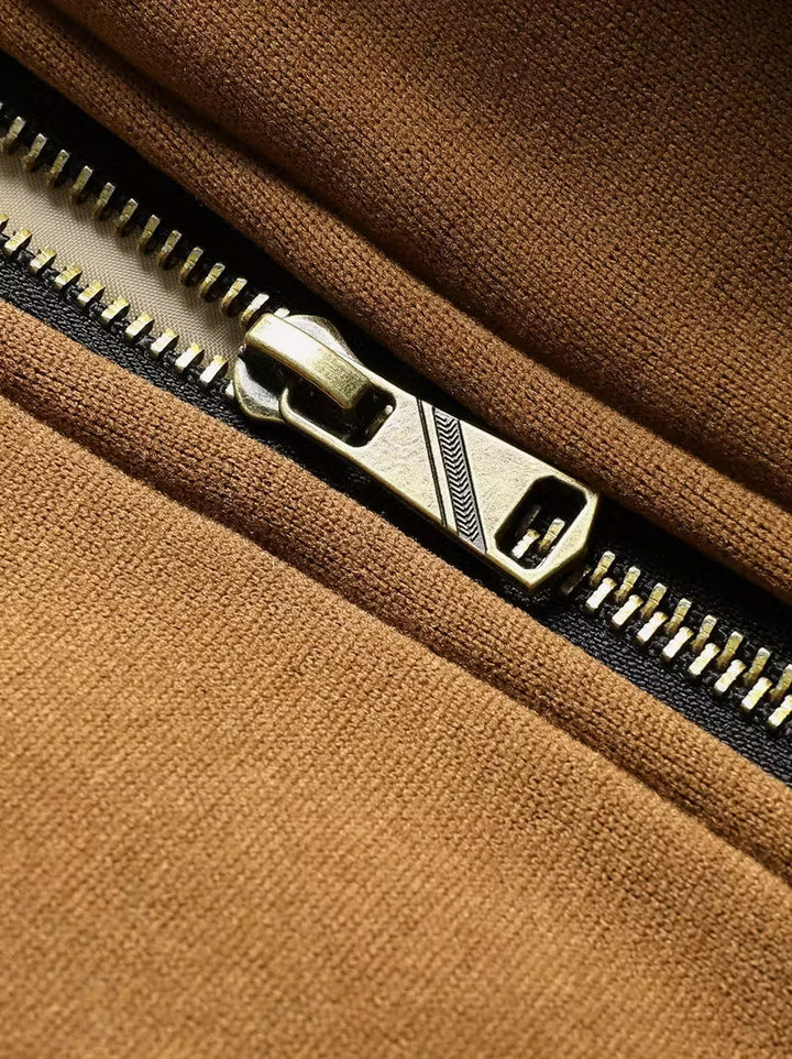 Sylvain - מעיל חיל אוויר עם ברדס ורוכסן