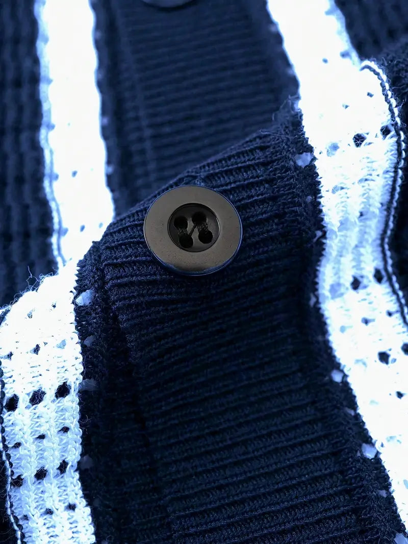 Cordell - סוודר קצר עם שרוולים קצרים ונושם