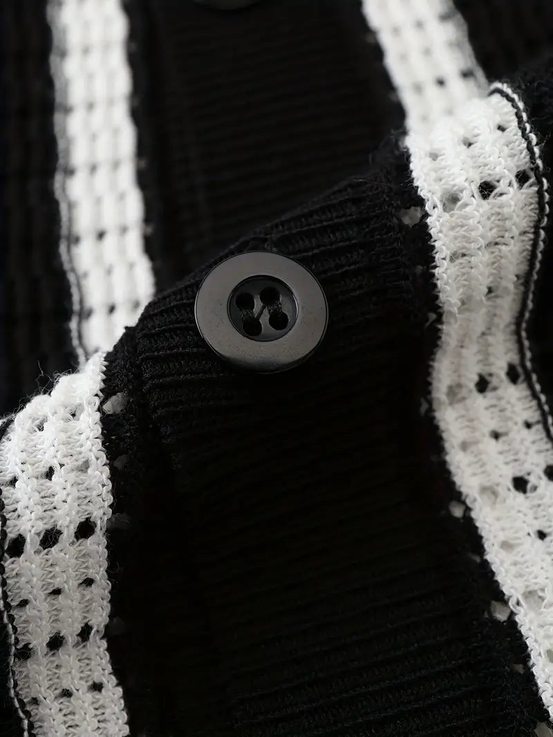 Cordell - סוודר קצר עם שרוולים קצרים ונושם