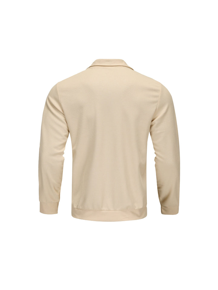 Marvin - ז'קט פוליאסטר קז'ואל עם רוכסן