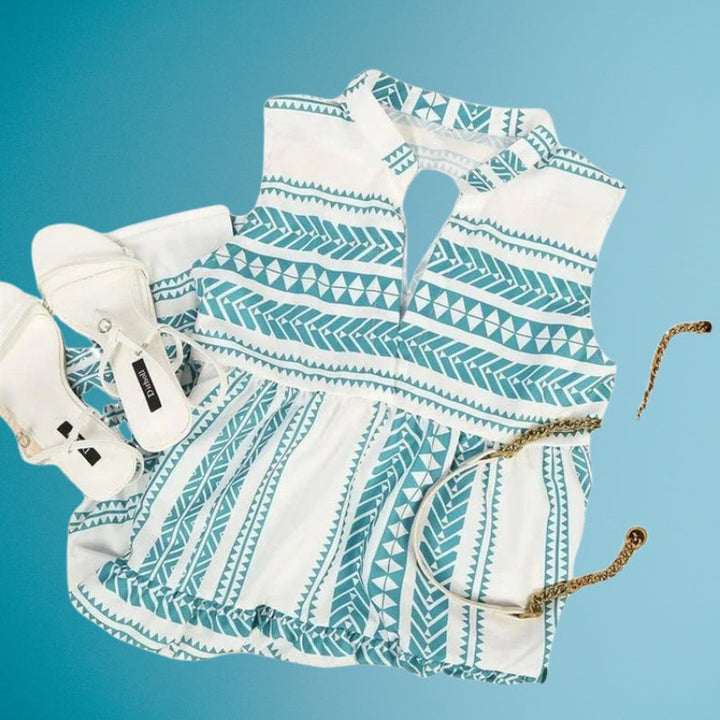 Lylah - שמלת קיץ אלגנטית עם הדפס