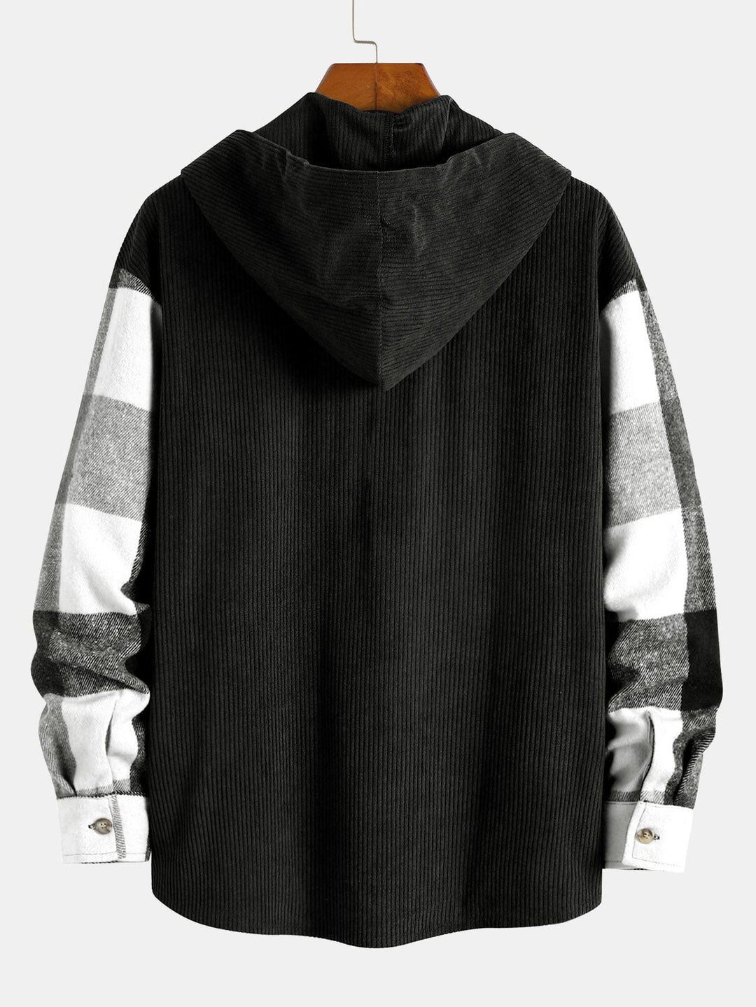 Gaston - חולצת פלנל עם קפוצ'ון