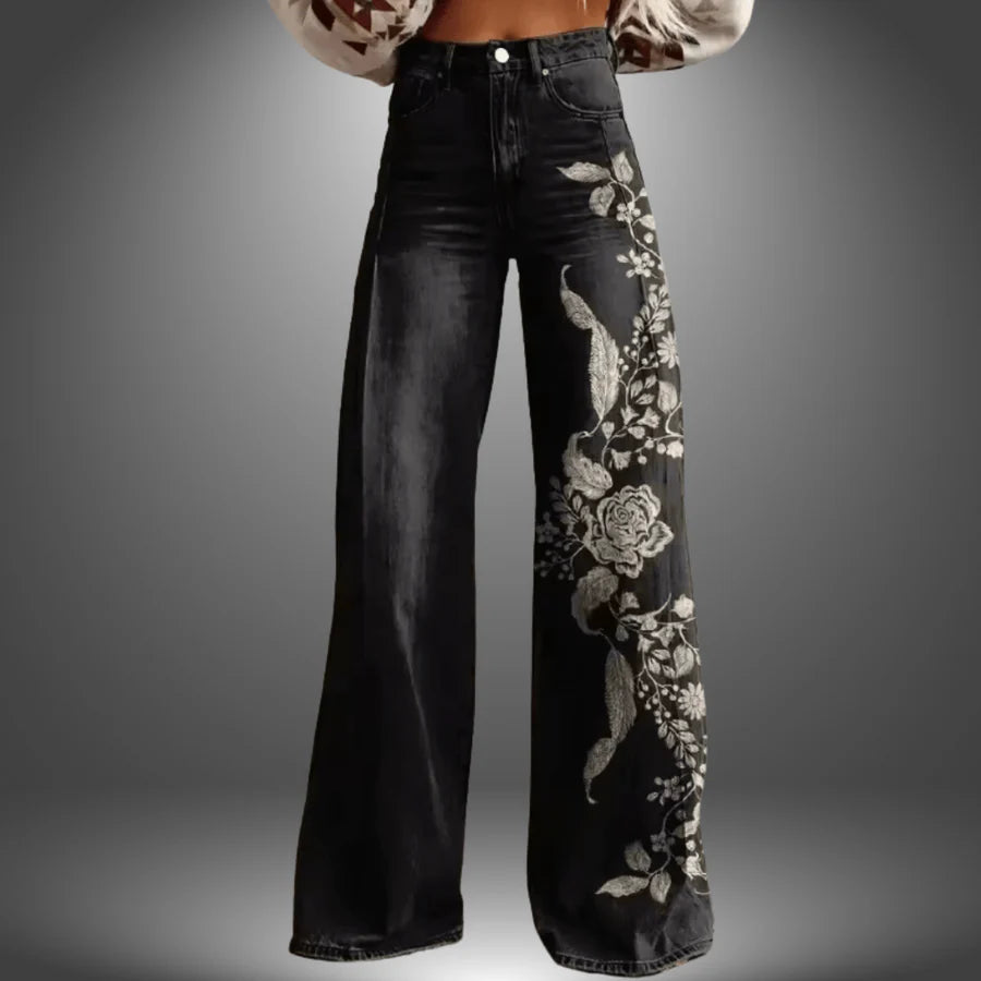 Estelle - מכנסיים אמנותיים פרימיום