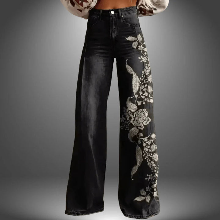 Estelle - מכנסיים אמנותיים פרימיום