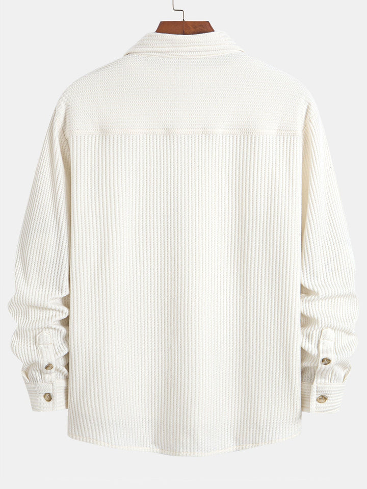 Hadrian - חולצה עם שרוולים ארוכים ומרקם וופל