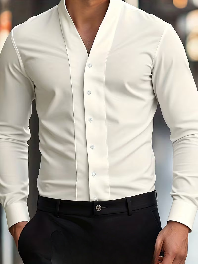 Abnar - חולצת כפתורים עם שרוולים ארוכים