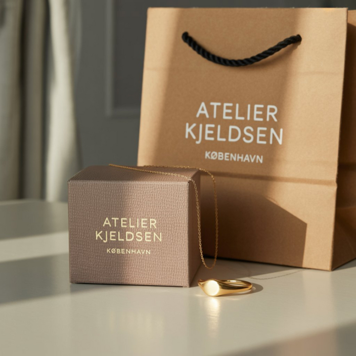 Natalija - טבעת בצבע זהב וינטג'