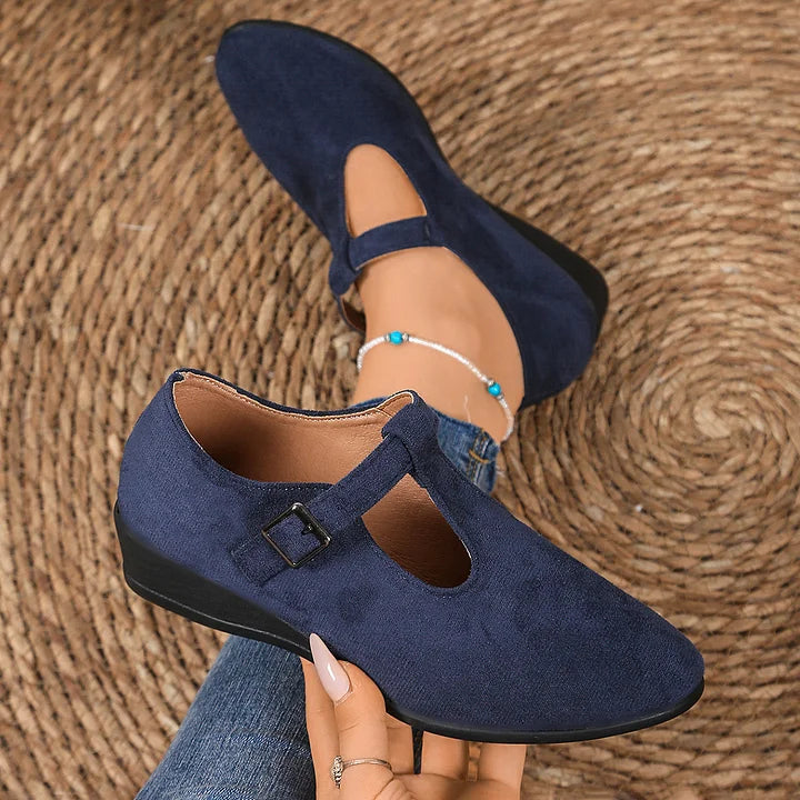 Nannie - מוקסינים אורטופדיים נוחים עם אבזם