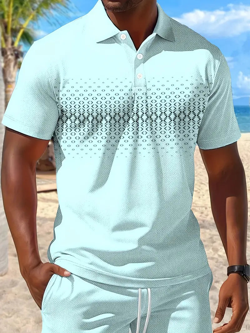 Zackary - סט קצר עם שרוולים קצרים לקיץ