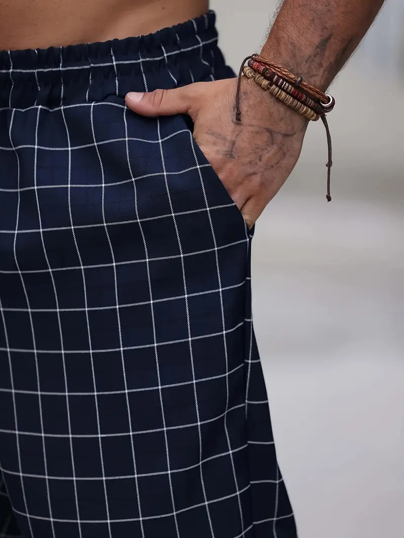 Rodolfo - מכנסיים נושמים עם הדפס משובץ