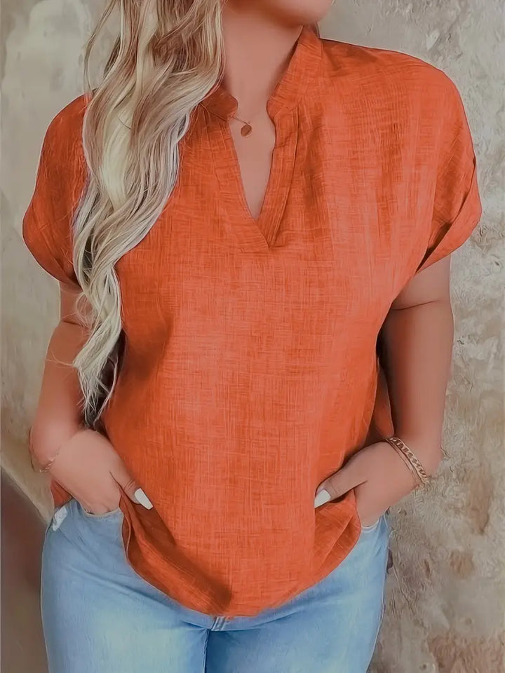 Rosabelle - חולצת V קז'ואל