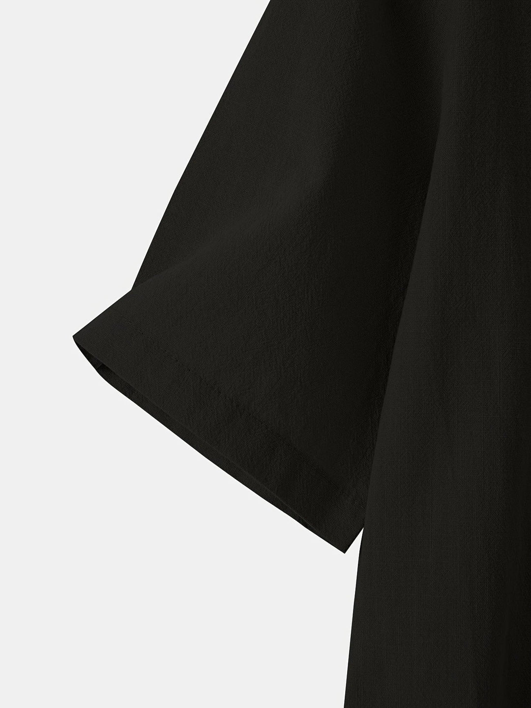 Nerida - חולצת צווארון V אופנתית עם שרוולים קצרים