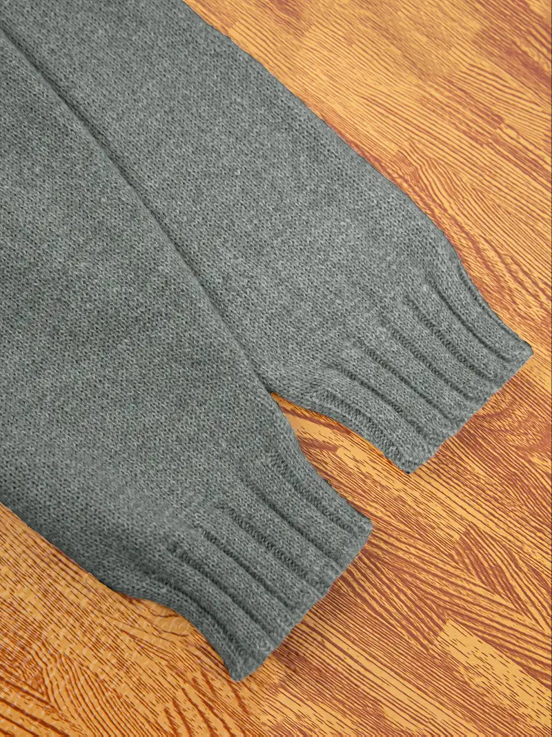 Natala - סוודר סרוג עם כיס קנגורו