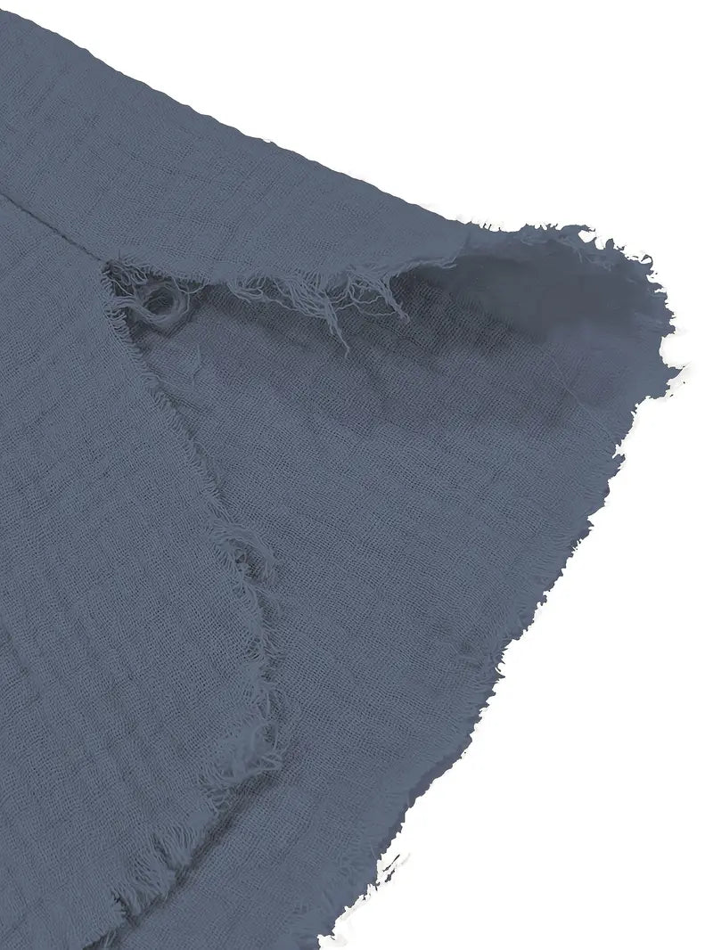 Demetrio - חולצת שרוולים ארוכים נוחה ונינוחה עם צווארון V