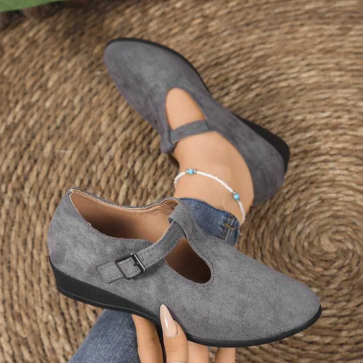 Nannie - מוקסינים אורטופדיים נוחים עם אבזם