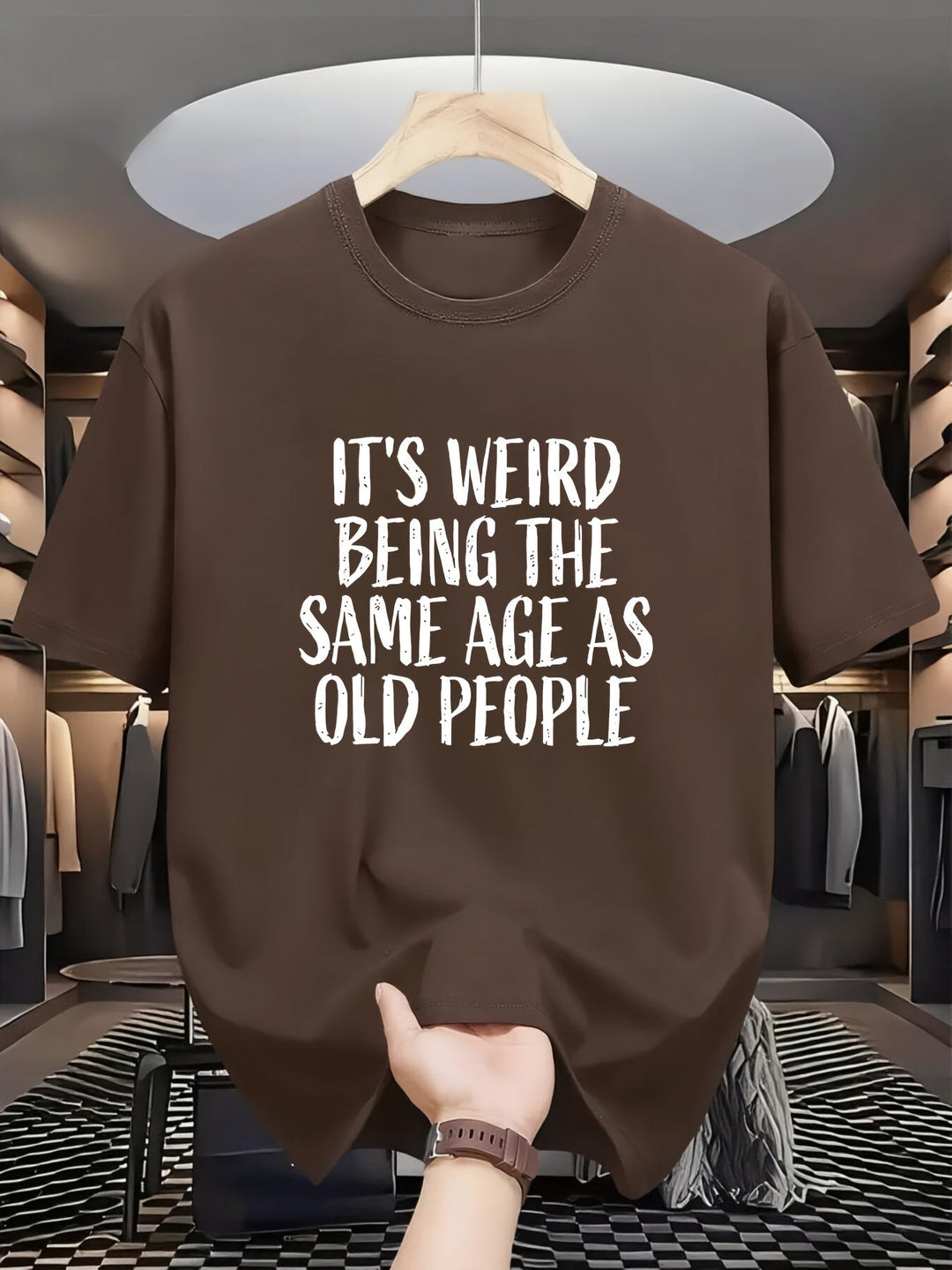 Weird – חולצת טי שירט מסוגננת
