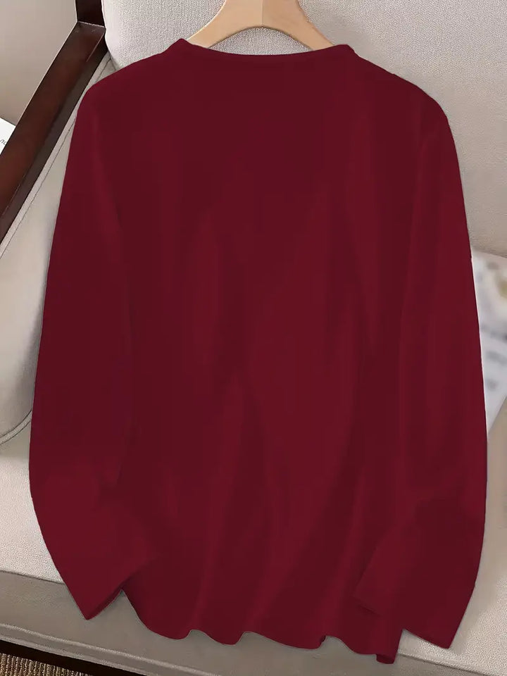 Odalina - חולצת טי שירט עם הדפס סמיילי ווינק