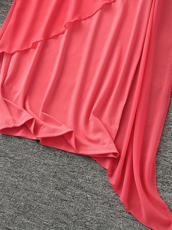 Maren - שמלת מידי אלגנטית ללא שרוולים