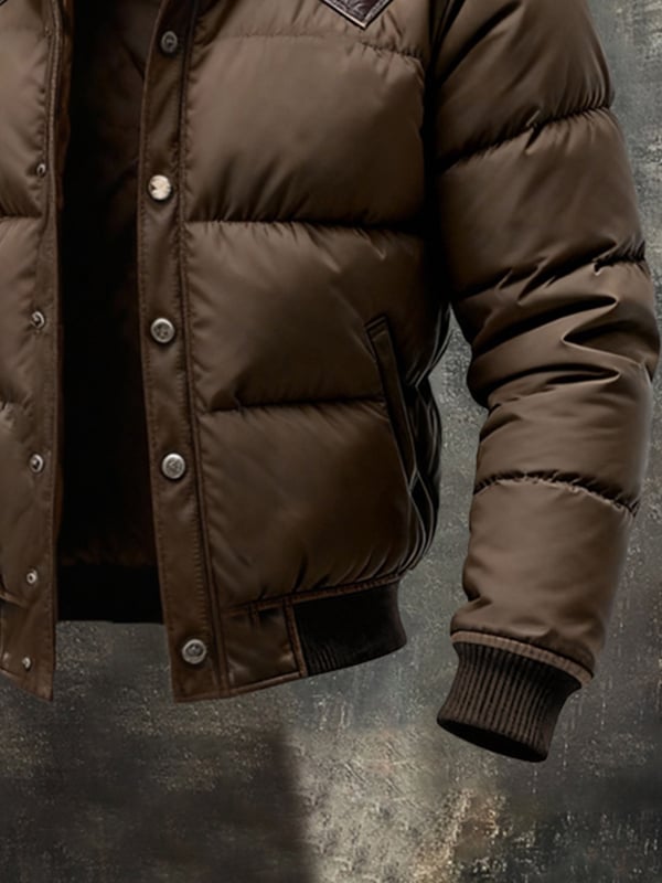 Benzema - מעיל עור אלגנטי עם שרוולים ארוכים