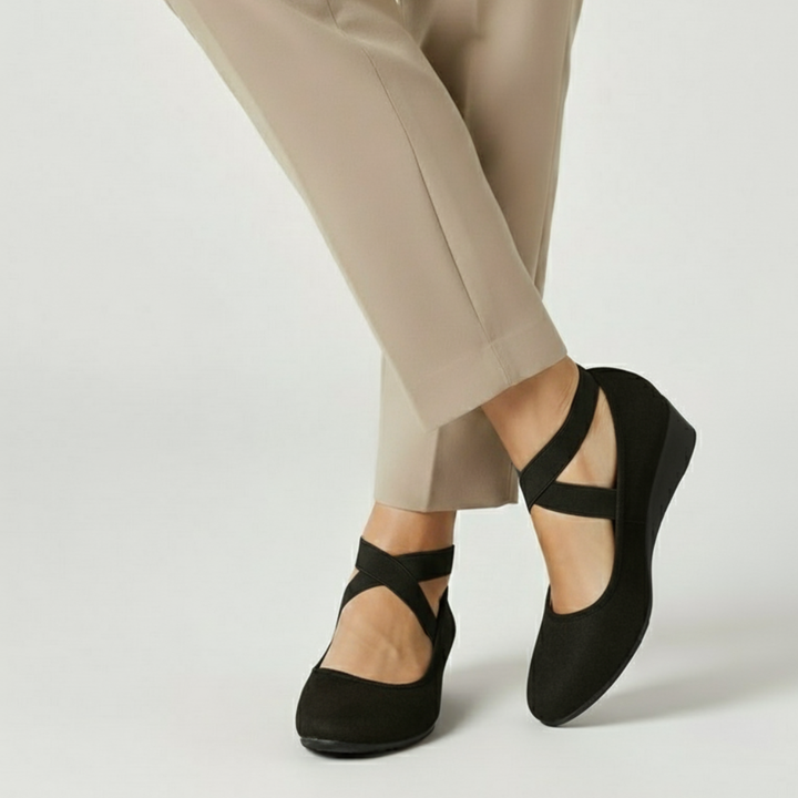 Dalida – נעליים אורטופדיות עם רצועות צולבות