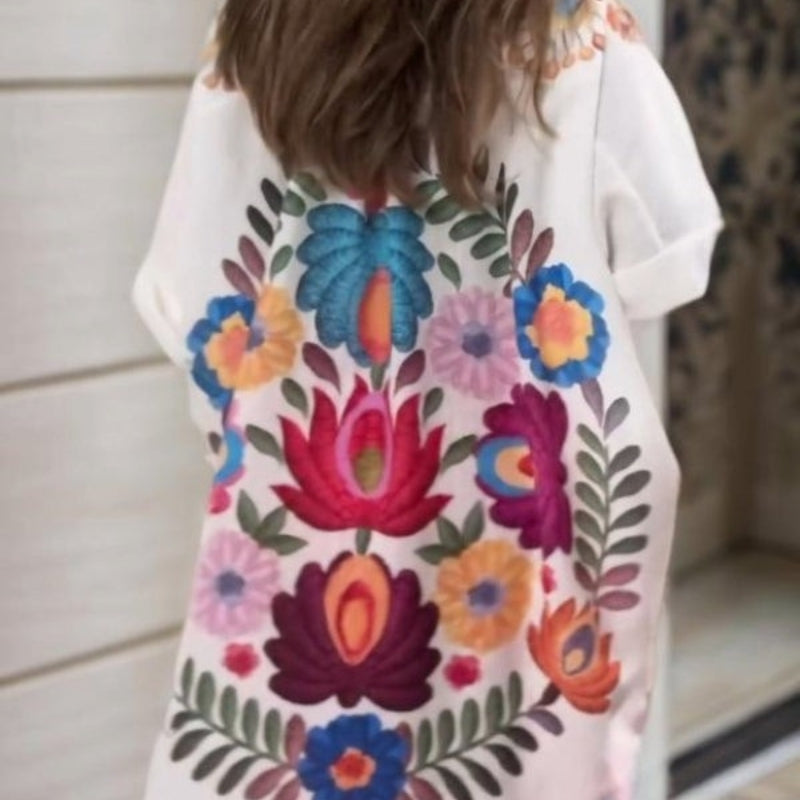 Rossella - חולצה אלגנטית עם הדפס פרחוני