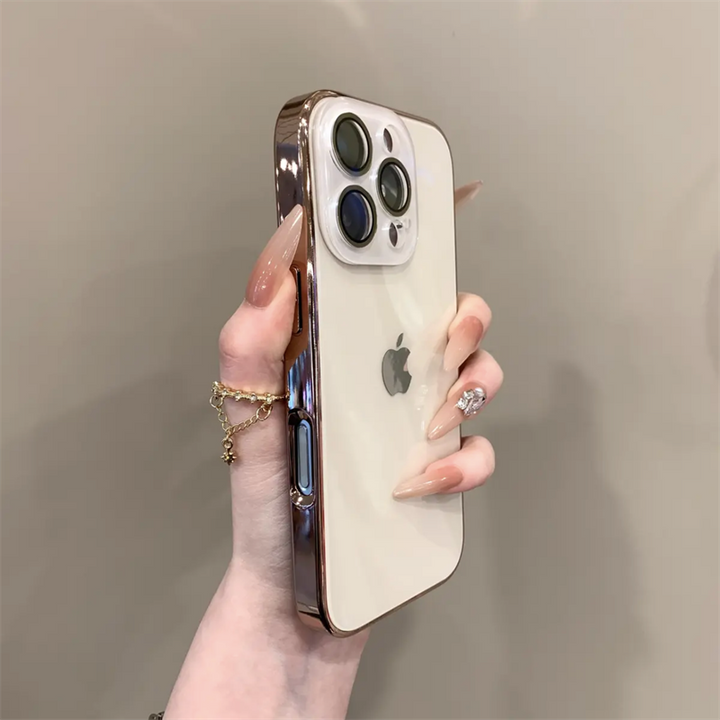 Chromelux – נרתיק זכוכית מצופה אלקטרונית פרימיום לאייפון