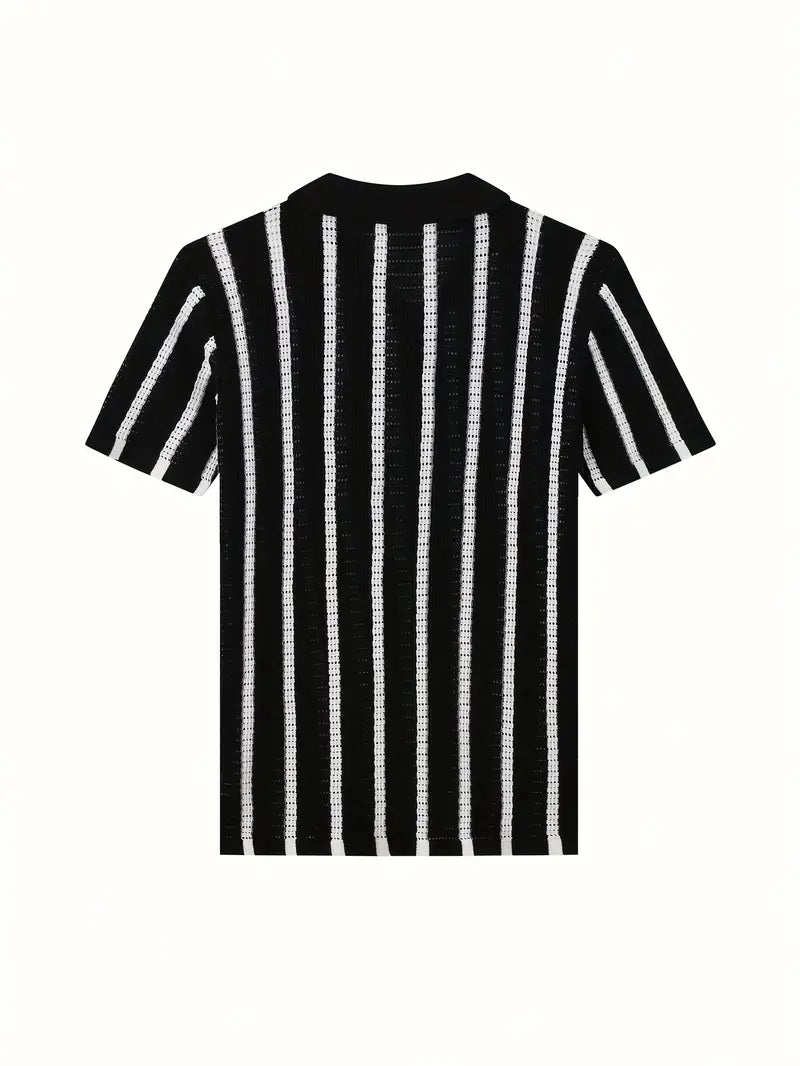 Cordell - סוודר קצר עם שרוולים קצרים ונושם