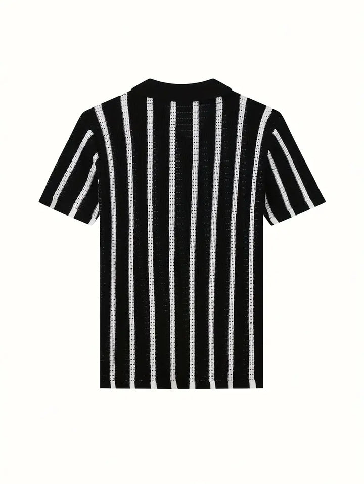 Cordell - סוודר קצר עם שרוולים קצרים ונושם