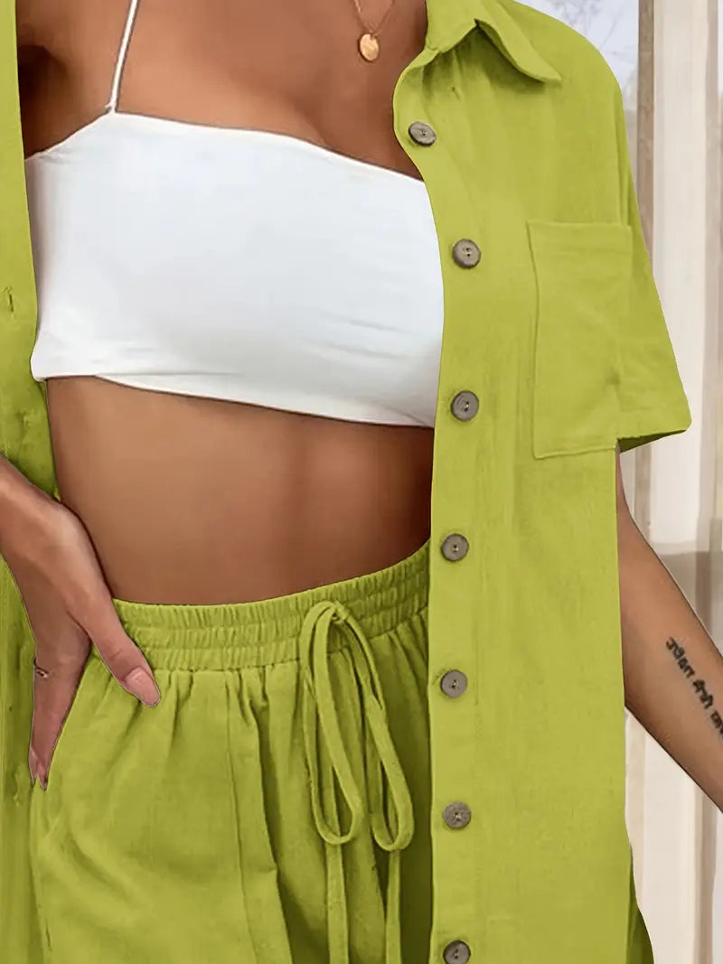 Fani - סט קיצי אלגנטי בן שני חלקים