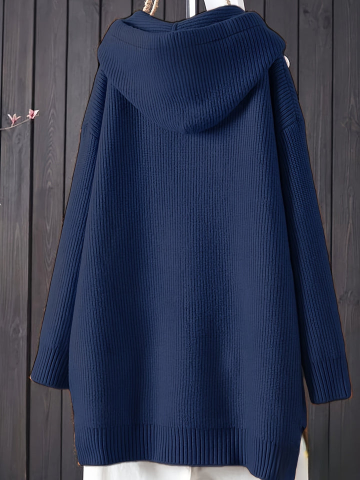 Genivee - סווטשירט ארוך שרוולים סרוג