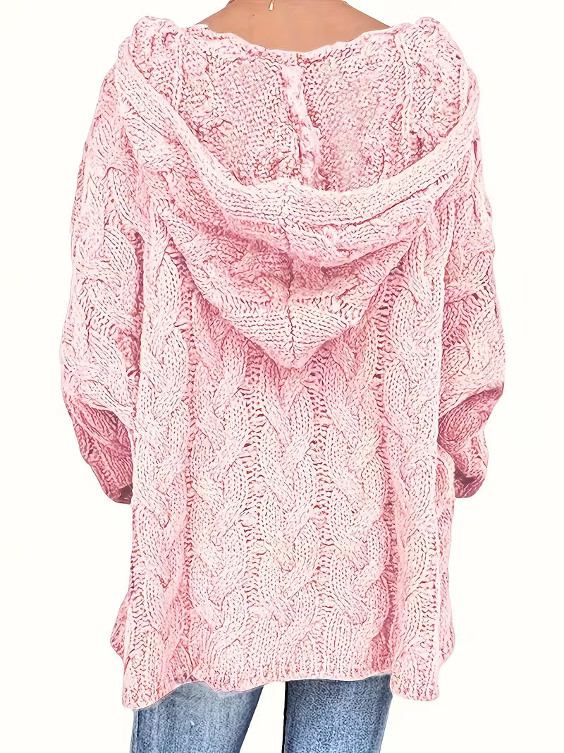 Miette - סוודר סרוג קז'ואל עם שרוולים ארוכים