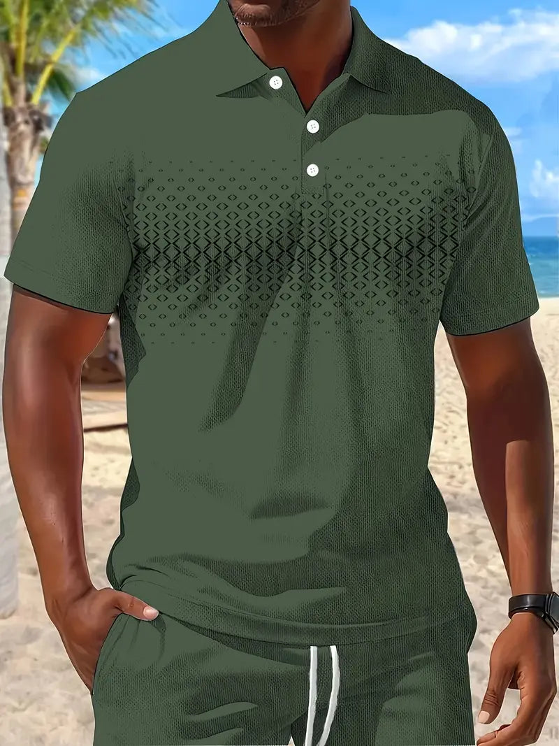 Zackary - סט קצר עם שרוולים קצרים לקיץ