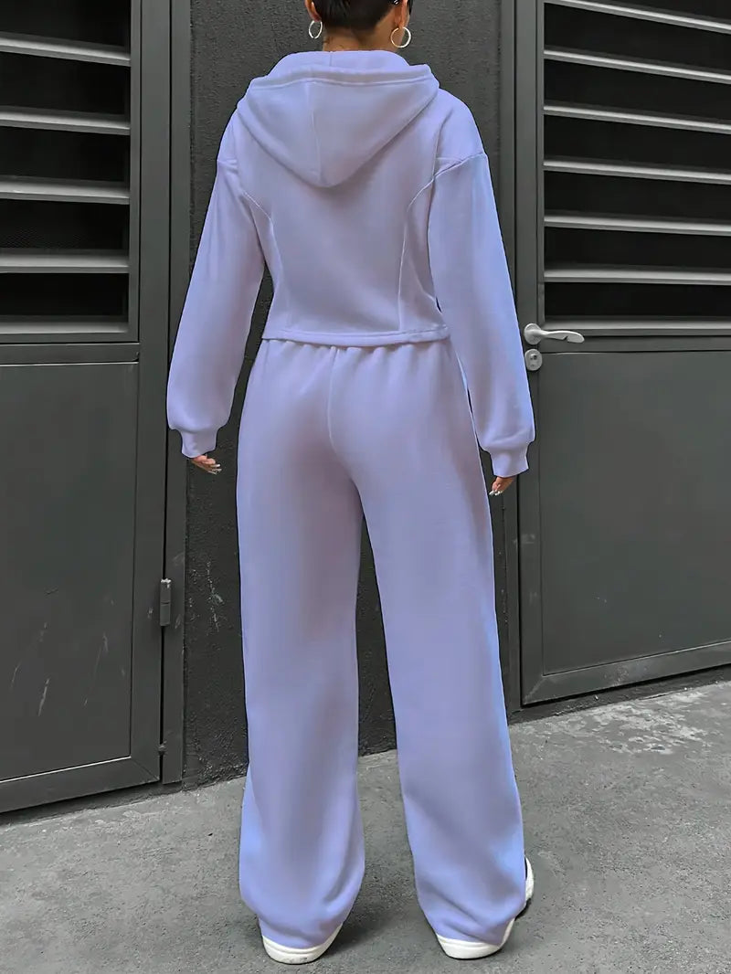 Nanci - סט שני חלקים קז'ואל עם שרוולים ארוכים