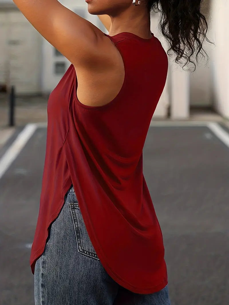 Desirae - חולצה ללא שרוולים נושמת