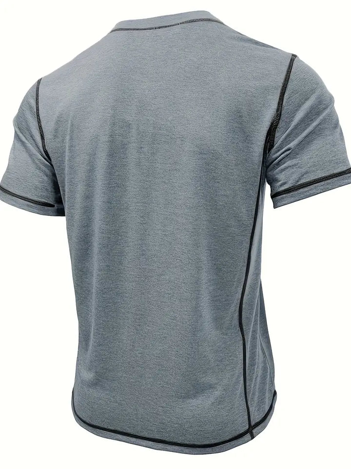 Orazio - חולצת טי שרוול קצר עם כפתורים