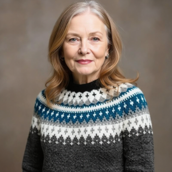 Serena - סוודר צמר בעבודת יד