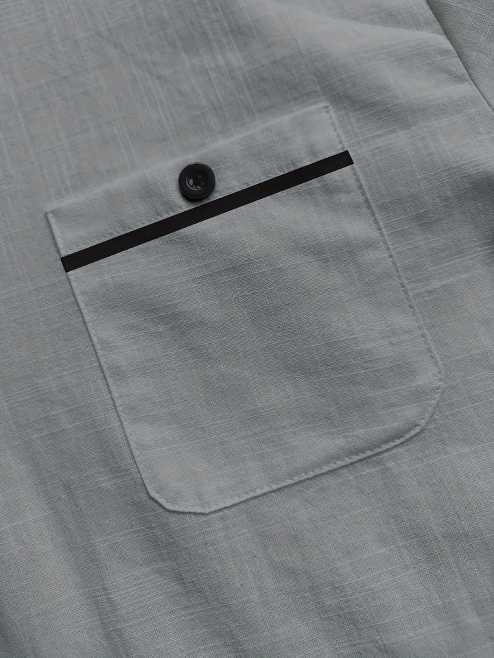 Putin - חולצת שרוולים קצרים נושמת עם כיס