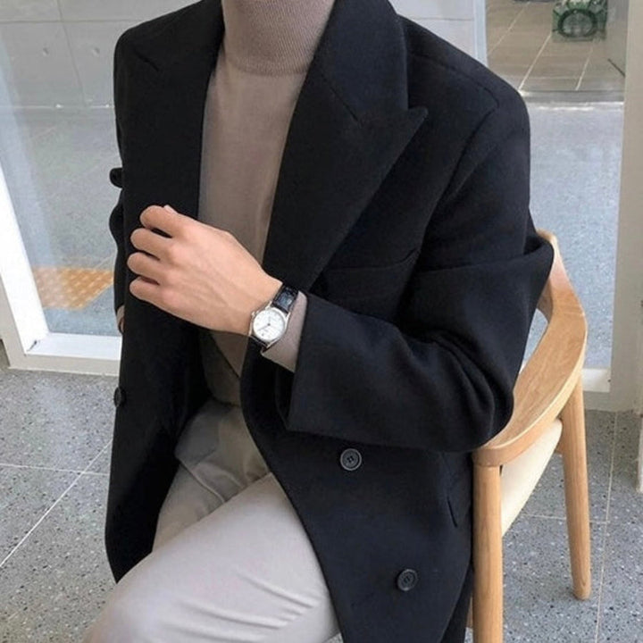 Zygmunt - מעיל אלגנטי עם כפתורים כפולים