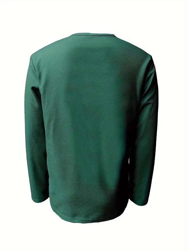 Pablo - חולצת סריג קז'ואל עם שרוולים ארוכים