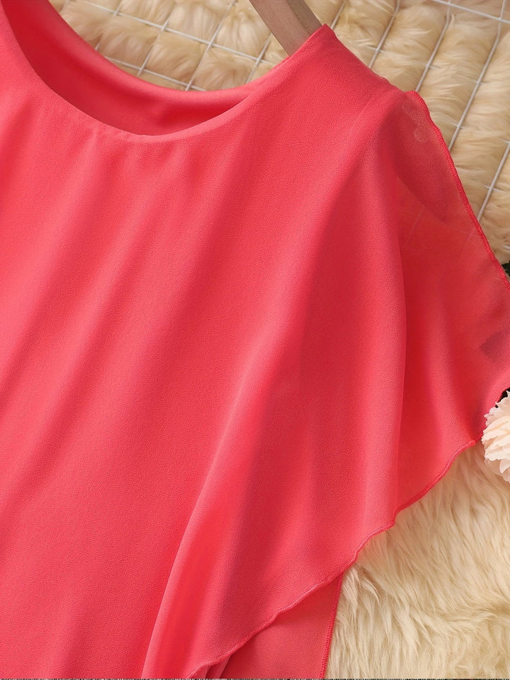 Maren - שמלת מידי אלגנטית ללא שרוולים