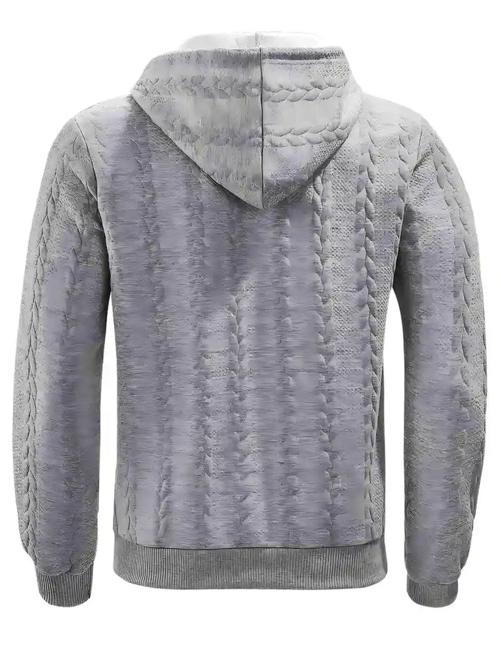 Philipp - סווטשירט קז'ואל עם רוכסן ושרוולים ארוכים