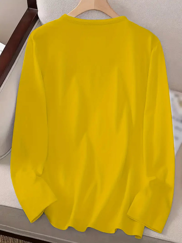 Odalina - חולצת טי שירט עם הדפס סמיילי ווינק