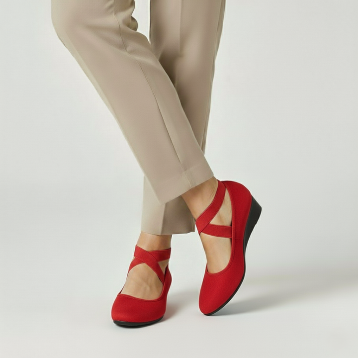 Dalida – נעליים אורטופדיות עם רצועות צולבות