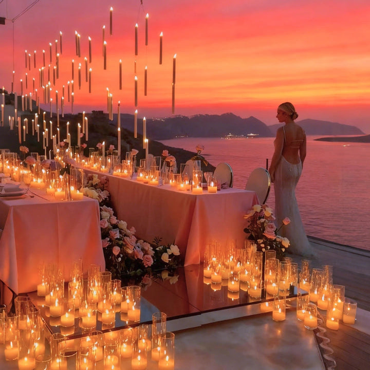 GlowHaven - נרות תלויים