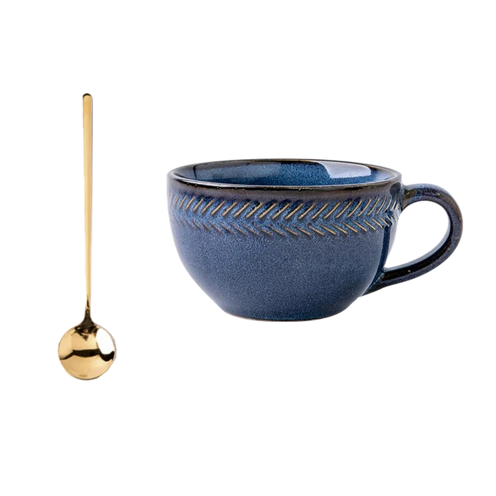 Mugnova - ספיר קרמי וינטג' בוקר מרגיע