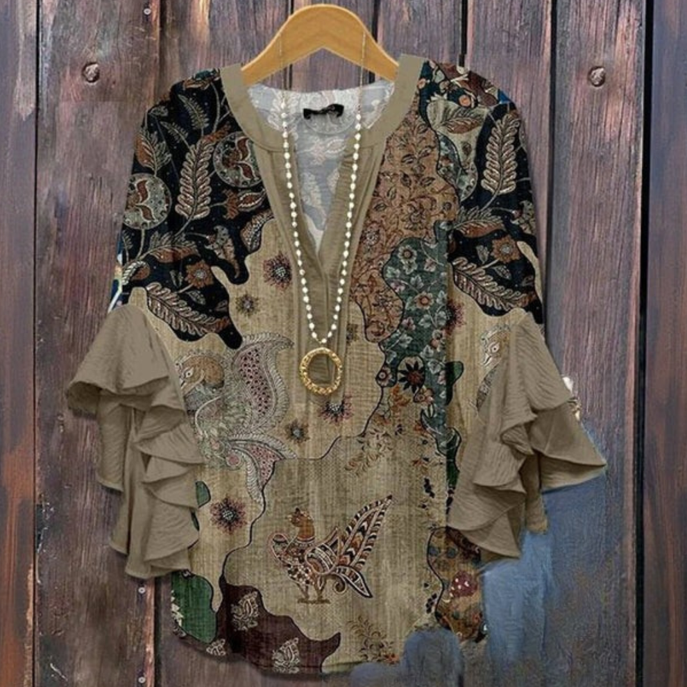 Jaycie -  חולצה אלגנטית עם דוגמאות