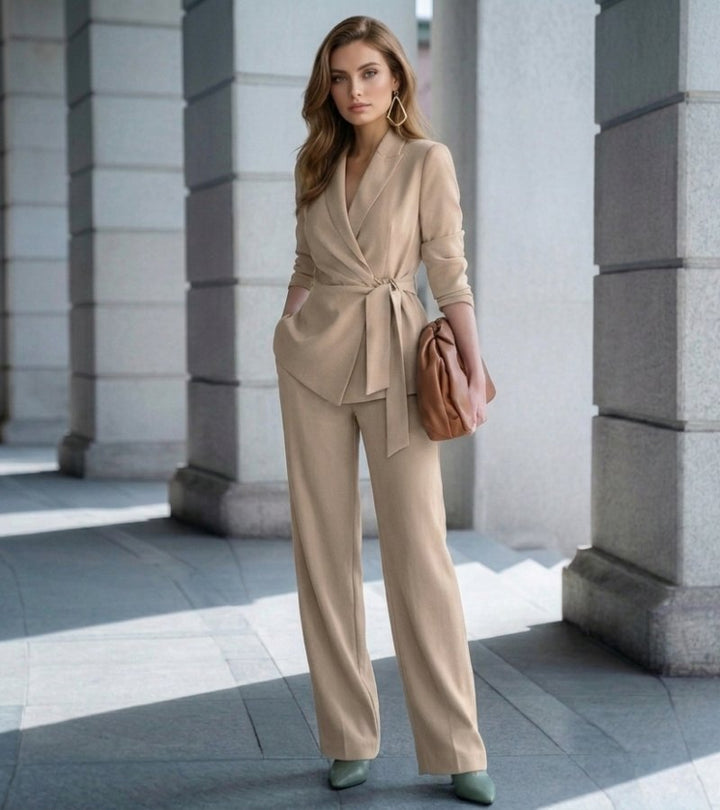 Asya - חליפה אלגנטית וקז'ואלית בת שני חלקים