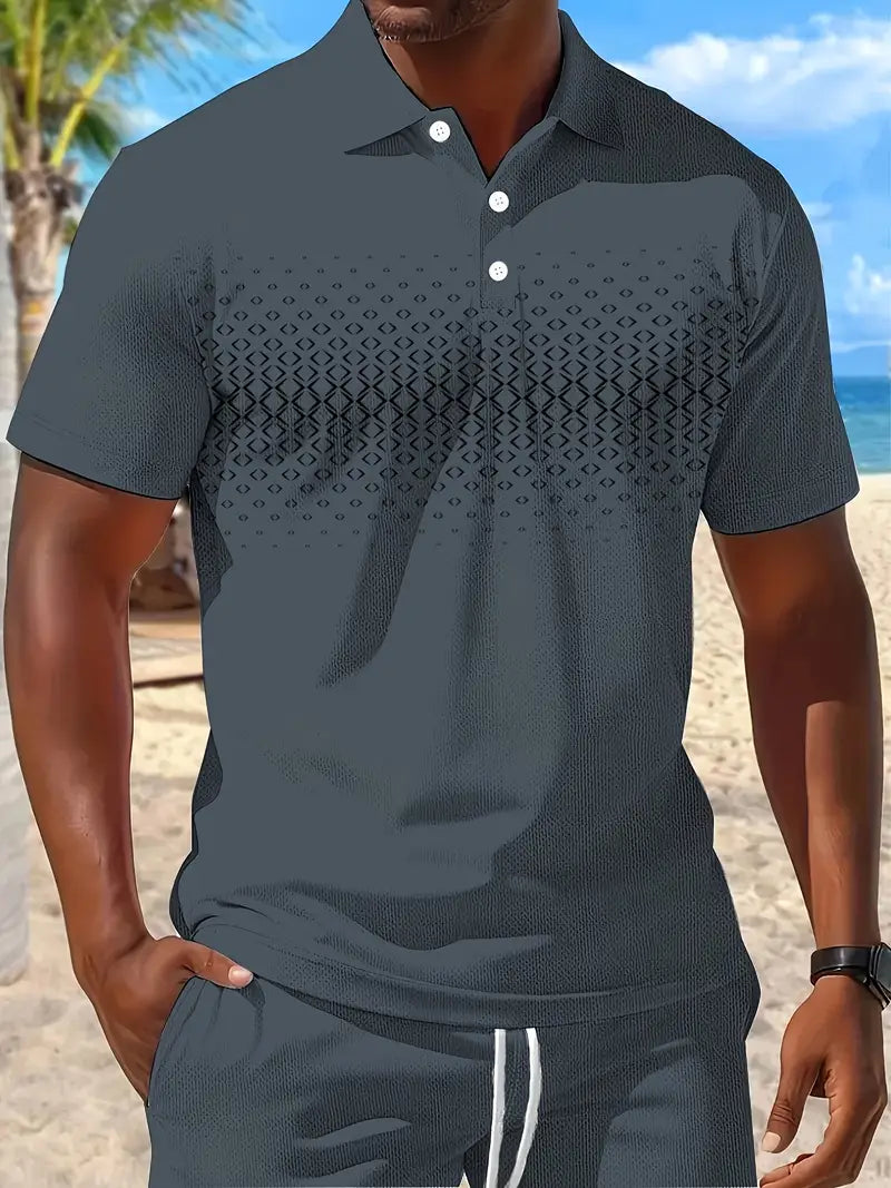 Zackary - סט קצר עם שרוולים קצרים לקיץ